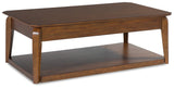 Trenmour Medium Brown Coffee Table from Ashley - Luna Furniture