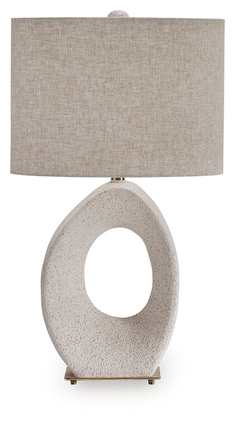 Trentlen Cream/Gold Finish Table Lamp from Ashley - Luna Furniture