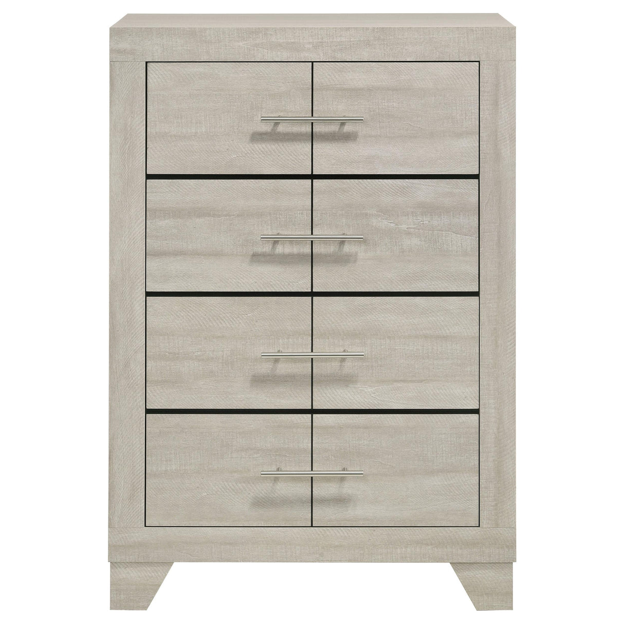 Trenton Rustic Cream 4-Drawer Bedroom Chest from Coaster - Luna Furniture