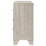 Trenton Rustic Cream 6-Drawer Bedroom Dresser from Coaster - Luna Furniture