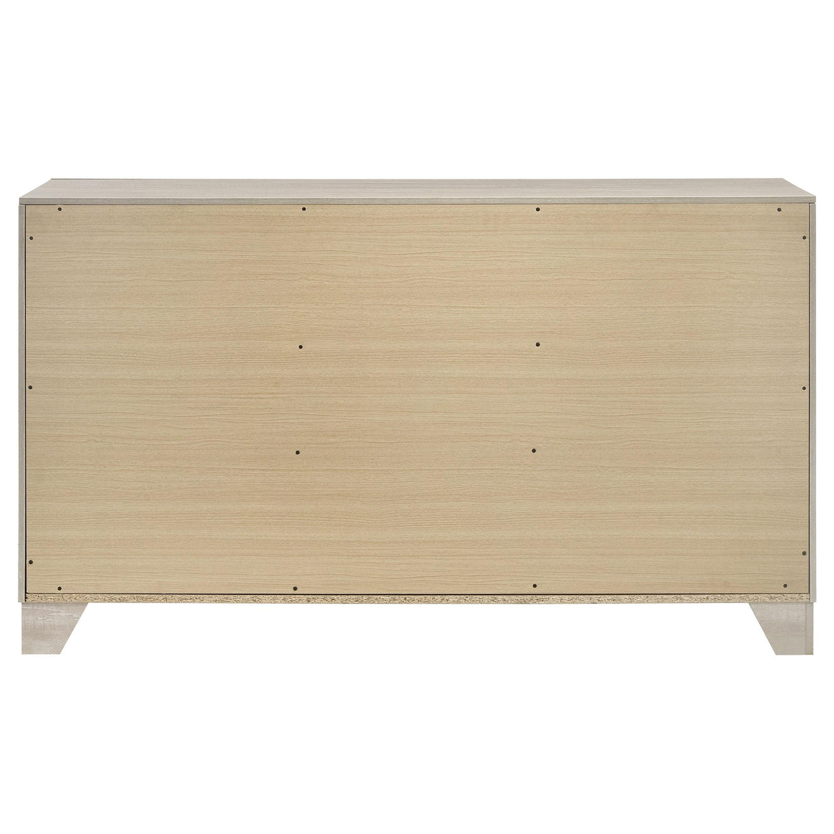 Trenton Rustic Cream 6-Drawer Bedroom Dresser from Coaster - Luna Furniture