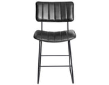 Tribeca Black 24″ Commercial Grade Counter Stool from Steve Silver - Luna Furniture