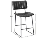 Tribeca Black 24″ Commercial Grade Counter Stool from Steve Silver - Luna Furniture