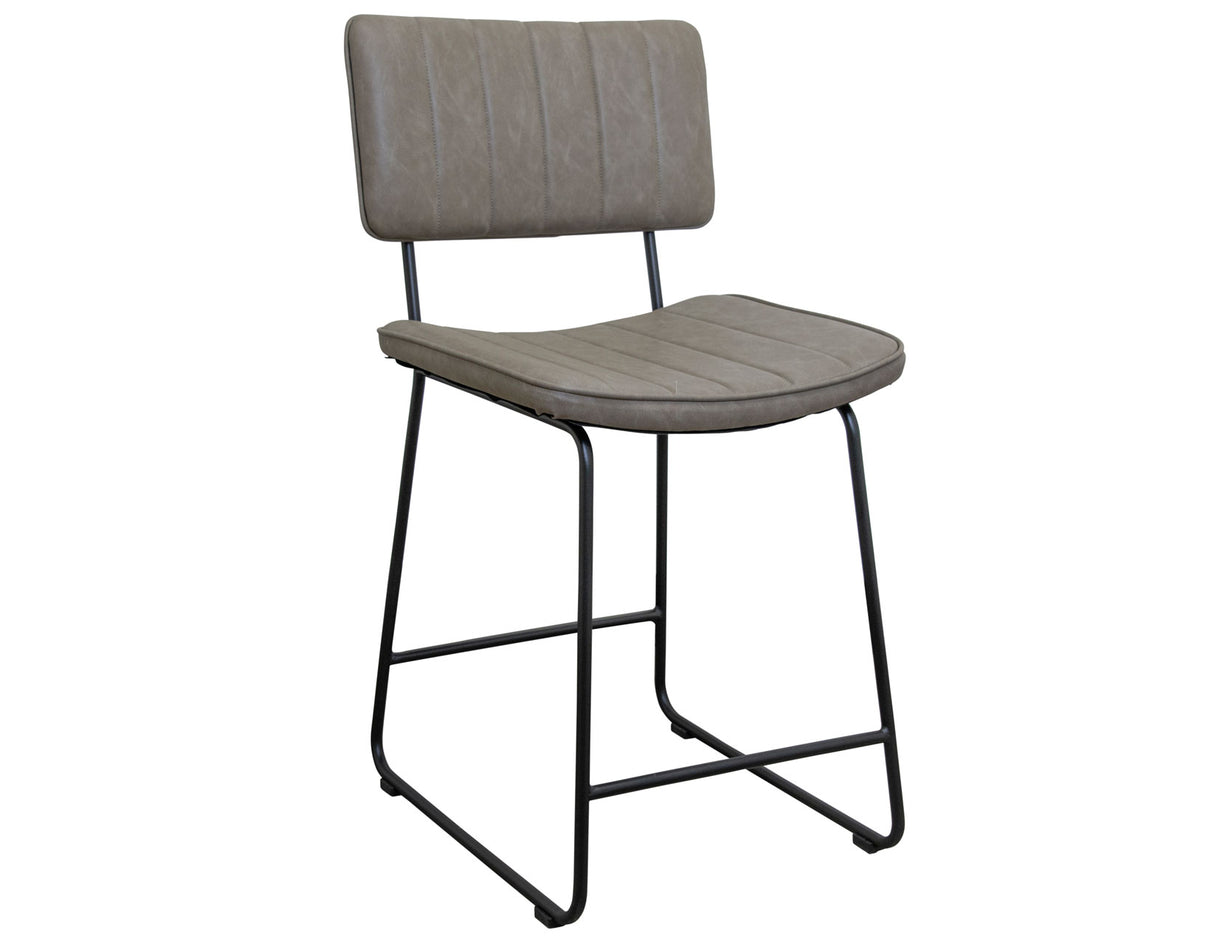 Tribeca Gray 24″ Commercial Grade Counter Stool from Steve Silver - Luna Furniture