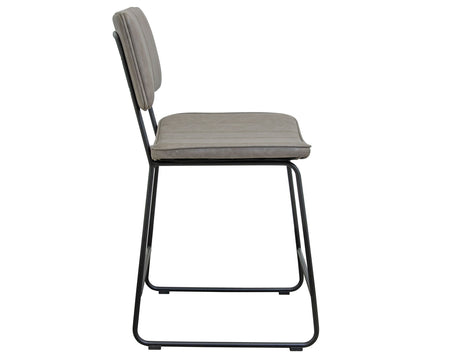 Tribeca Gray 24″ Commercial Grade Counter Stool from Steve Silver - Luna Furniture