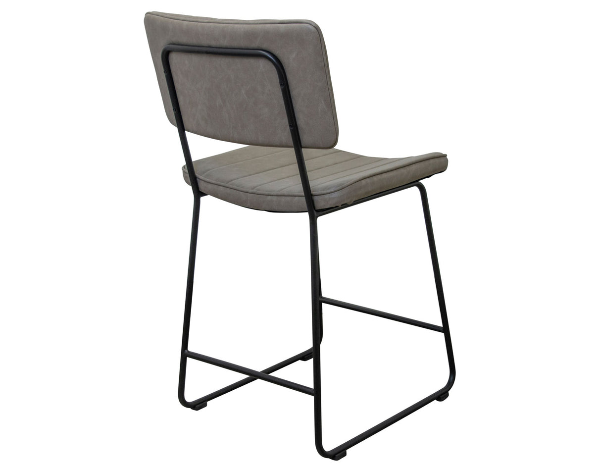 Tribeca Gray 24″ Commercial Grade Counter Stool from Steve Silver - Luna Furniture