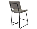 Tribeca Gray 24″ Commercial Grade Counter Stool from Steve Silver - Luna Furniture