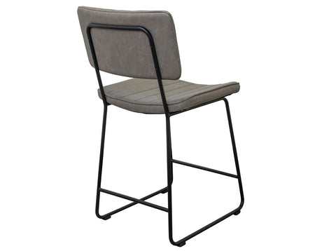 Tribeca Gray 24″ Commercial Grade Counter Stool from Steve Silver - Luna Furniture