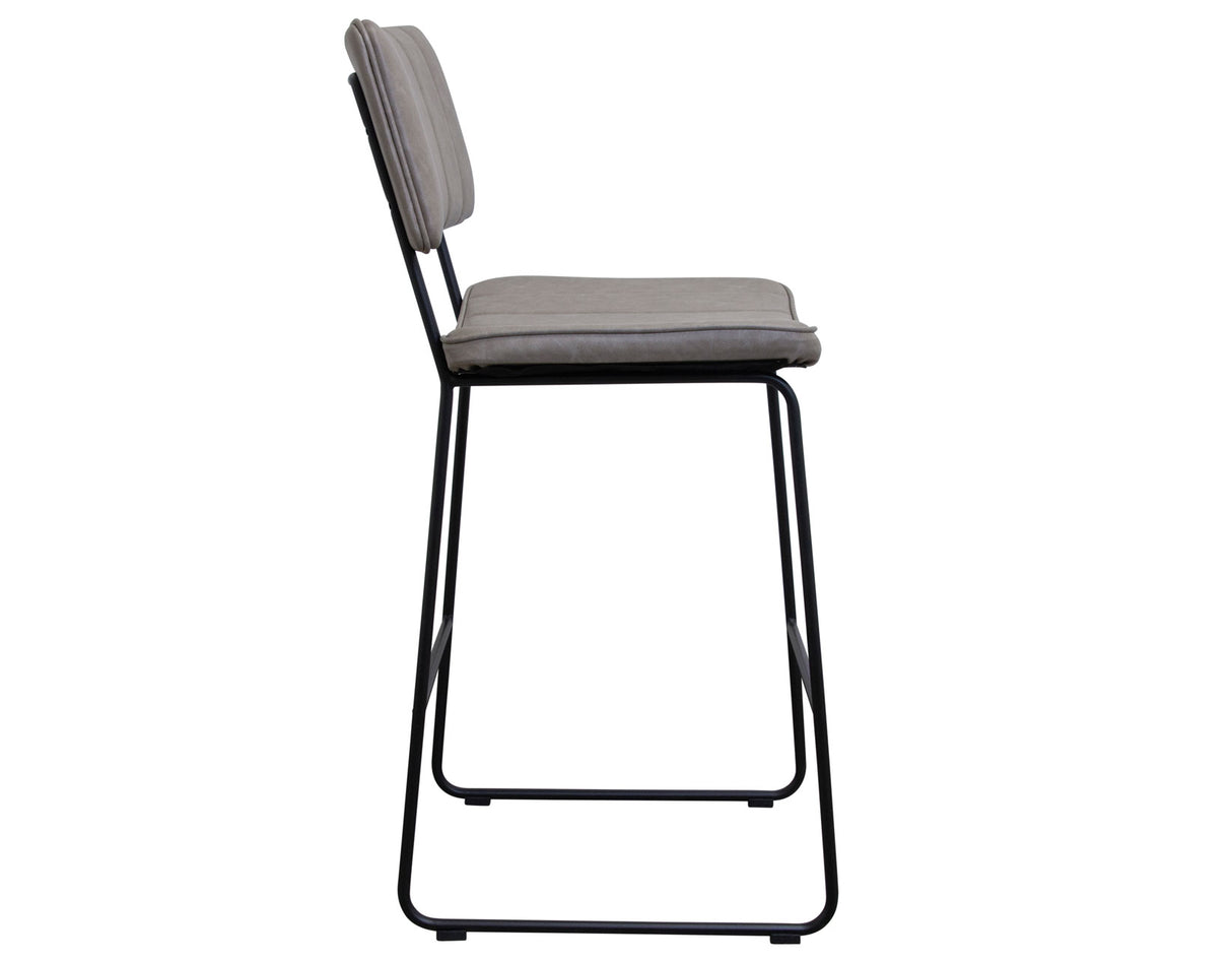 Tribeca Gray 30″ Commercial Grade Bar Stool from Steve Silver - Luna Furniture