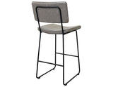 Tribeca Gray 30″ Commercial Grade Bar Stool from Steve Silver - Luna Furniture