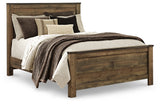 Trinell Brown Queen Panel Bed and Nightstand from Ashley - Luna Furniture