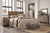 Trinell Brown King/California King Panel Headboard with Dresser, Chest and 2 Nightstands from Ashley Furniture - Luna Furniture