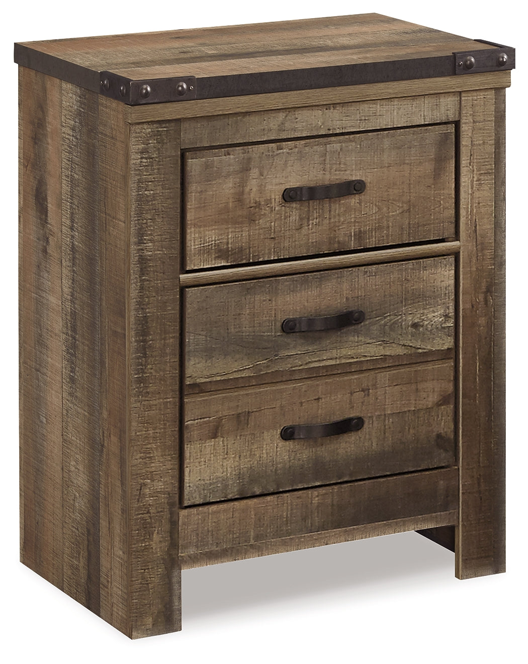 Trinell Brown Twin Bookcase Storage Bed, Dresser, Mirror and Nightstand from Ashley - Luna Furniture
