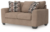 Triston-Peaks Suede Loveseat from Ashley - Luna Furniture