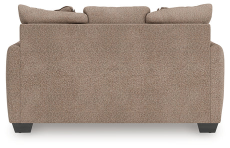 Triston-Peaks Suede Loveseat from Ashley - Luna Furniture