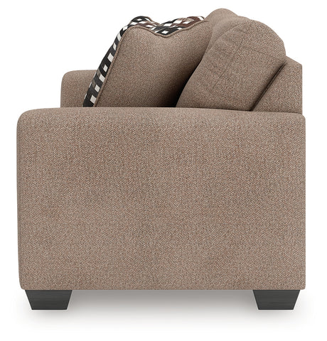 Triston-Peaks Suede Loveseat from Ashley - Luna Furniture