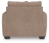 Triston-Peaks Suede Oversized Chair from Ashley - Luna Furniture