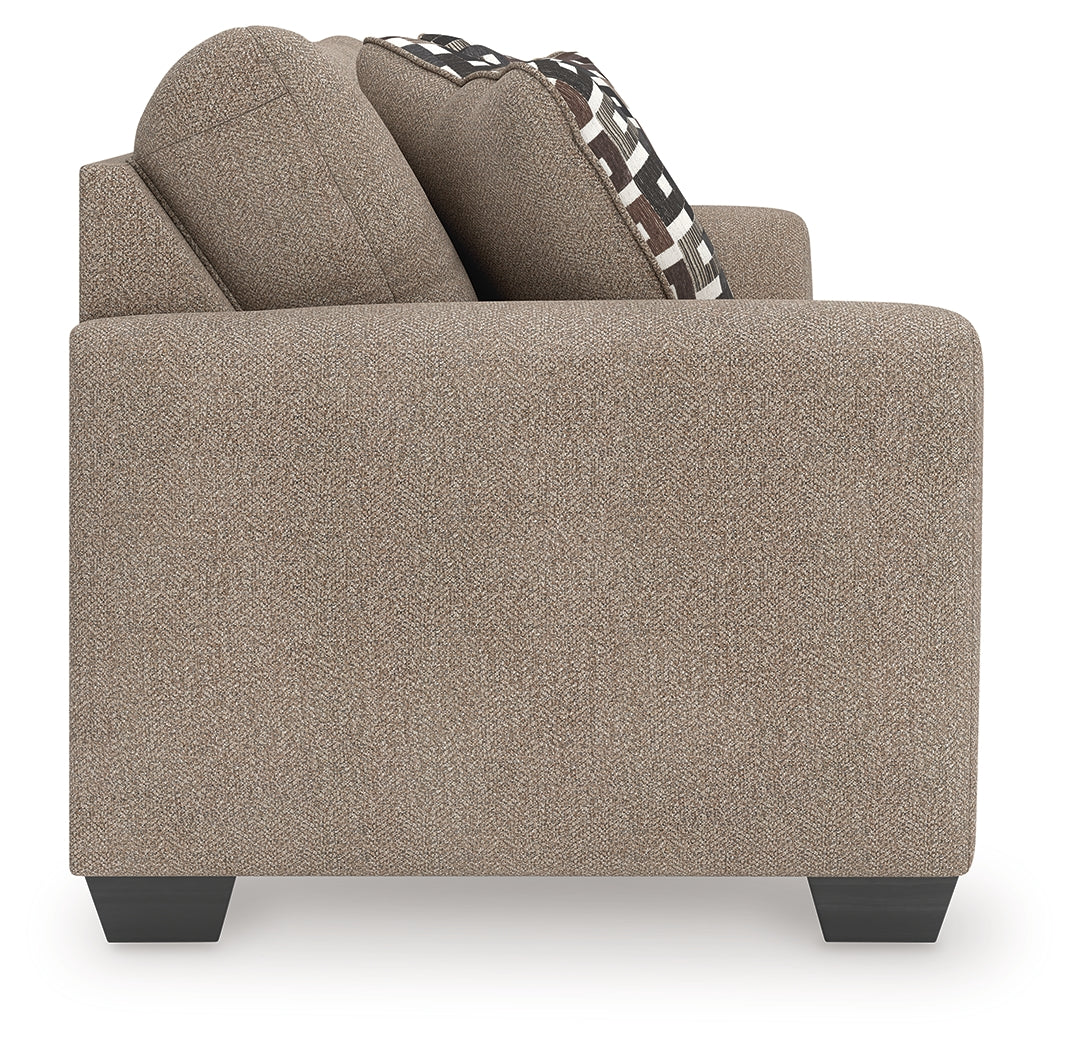 Triston-Peaks Suede Sofa from Ashley - Luna Furniture