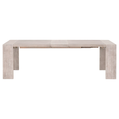 Tropea Extension Dining Table in Natural Gray Acacia from Essentials For Living - Luna Furniture