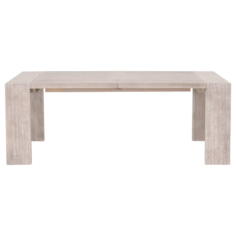 Tropea Extension Dining Table in Natural Gray Acacia from Essentials For Living - Luna Furniture