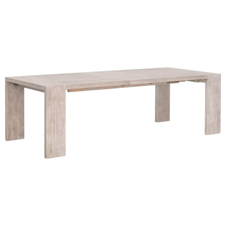 Tropea Extension Dining Table in Natural Gray Acacia from Essentials For Living - Luna Furniture