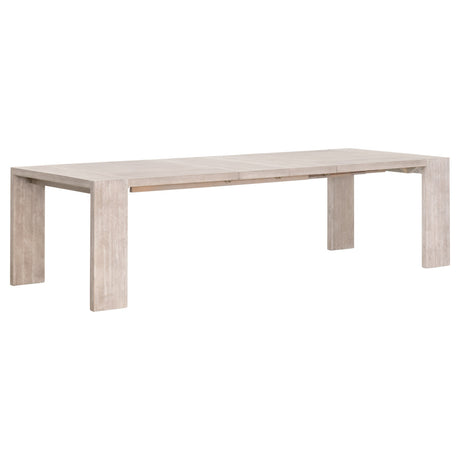 Tropea Extension Dining Table in Natural Gray Acacia from Essentials For Living - Luna Furniture