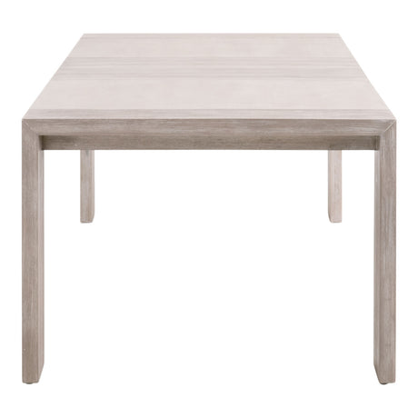 Tropea Extension Dining Table in Natural Gray Acacia from Essentials For Living - Luna Furniture