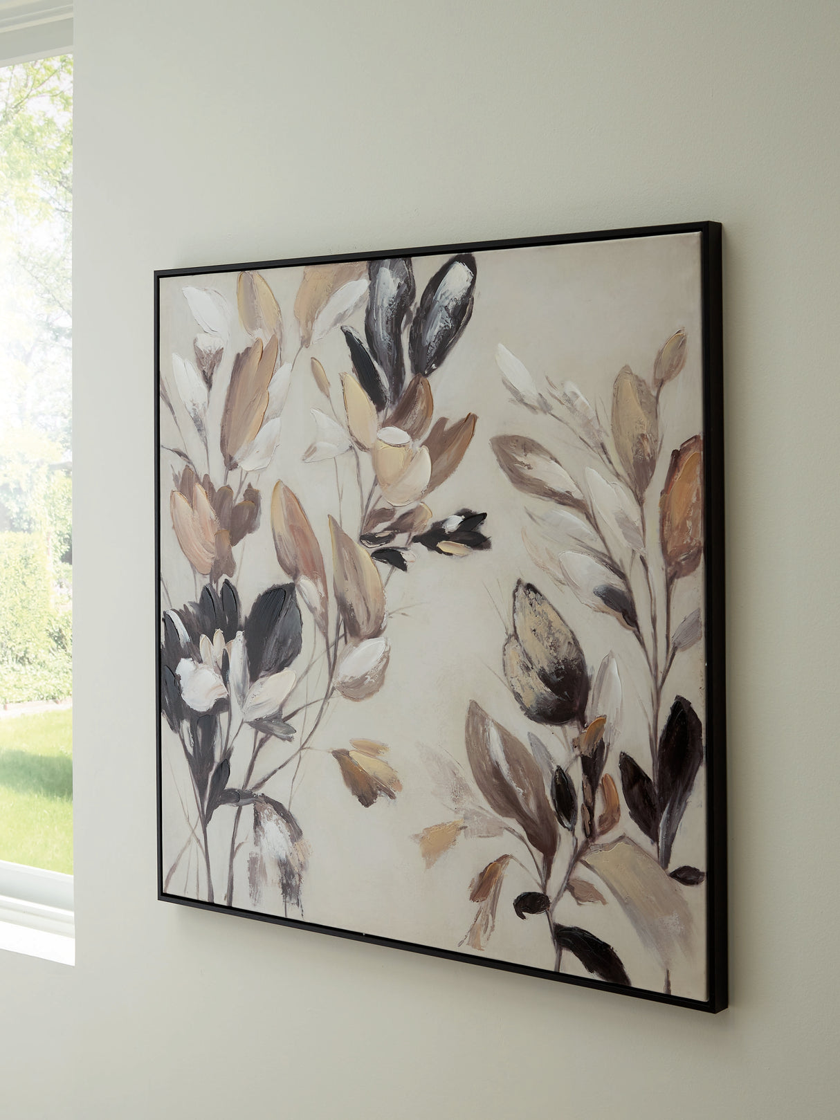 Trulow Tan/Brown/Black Wall Art from Ashley Furniture - Luna Furniture