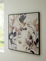 Trulow Tan/Brown/Black Wall Art from Ashley Furniture - Luna Furniture