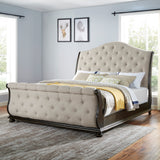 Rhapsody Sand Queen Sleigh Bed from Steve Silver - Luna Furniture