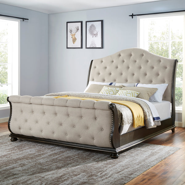 Rhapsody Sand King Sleigh Bed