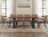 Tucson Mocha 5-Piece 78″ Dining Room Set from Steve Silver - Luna Furniture