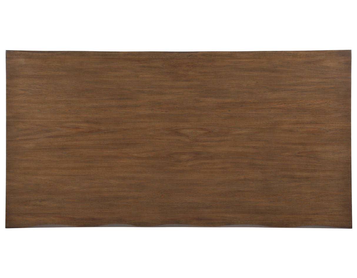 Tucson Mocha 78″ Live Edge Dining Table from Steve Silver - Luna Furniture