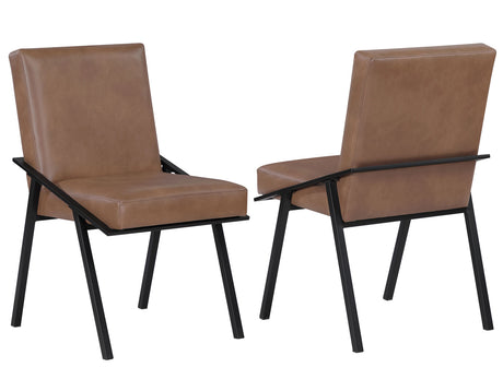 Tucson Brown Side Chair, Set of 2 from Steve Silver - Luna Furniture