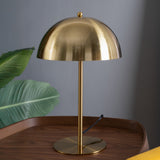 Tundra Table Lamp - Gold outer - White inner from Ashcroft Furniture - Luna Furniture