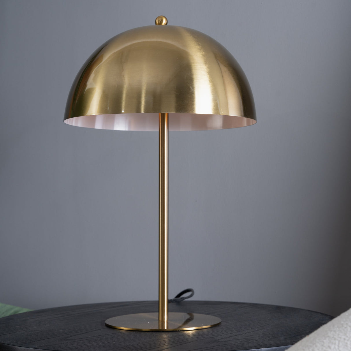 Tundra Table Lamp - Gold outer - White inner from Ashcroft Furniture - Luna Furniture