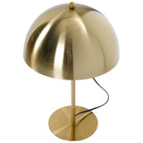 Tundra Table Lamp - Gold outer - White inner from Ashcroft Furniture - Luna Furniture