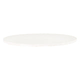 Turino 54" Round Dining Table Concrete Top in White Concrete from Essentials For Living - Luna Furniture