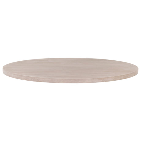 Turino 54" Round Dining Table Wood Top in Natural Gray Acacia from Essentials For Living - Luna Furniture