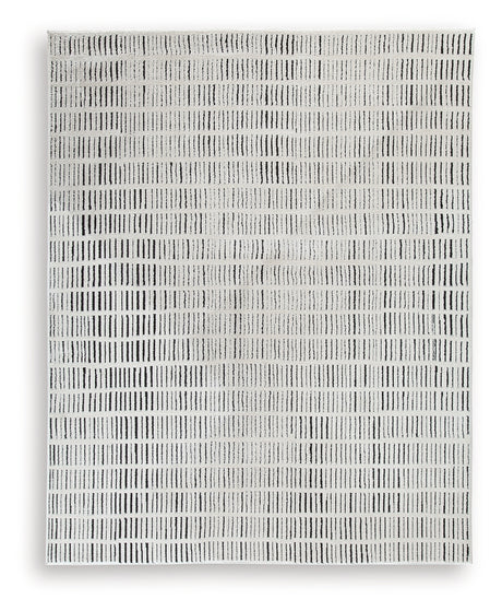 Turinwith Ivory/Black Large Rug from Ashley - Luna Furniture