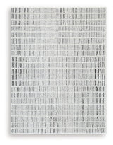 Turinwith Ivory/Black Medium Rug from Ashley - Luna Furniture