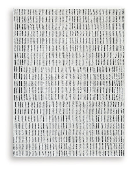 Turinwith Ivory/Black Medium Rug from Ashley - Luna Furniture