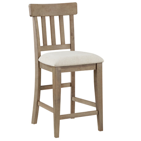 Napa Weathered Sand/Cream 24″ Counter Stool, Set of 2 from Steve Silver - Luna Furniture