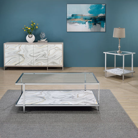 Mika End Table from Steve Silver - Luna Furniture