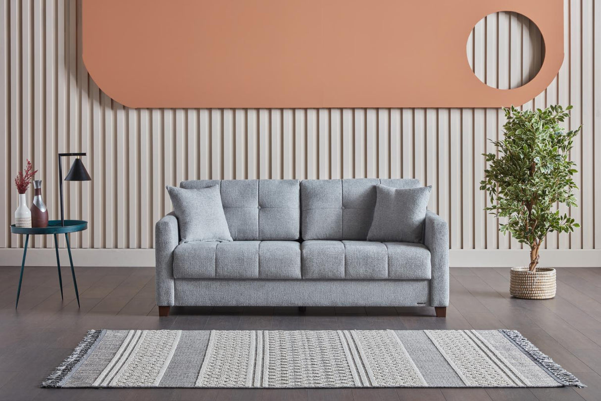 Twinsoft Beatto Light Gray Queen Sleeper from Bellona - Luna Furniture