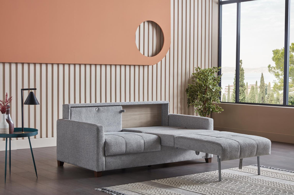 Twinsoft Beatto Light Gray Queen Sleeper from Bellona - Luna Furniture