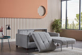 Twinsoft Beatto Light Gray Queen Sleeper from Bellona - Luna Furniture
