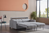 Twinsoft Beatto Light Gray Queen Sleeper from Bellona - Luna Furniture