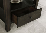 Twyla 5-piece 60-inch Round Wood Dining Table Set Dark Cocoa from Coaster - Luna Furniture
