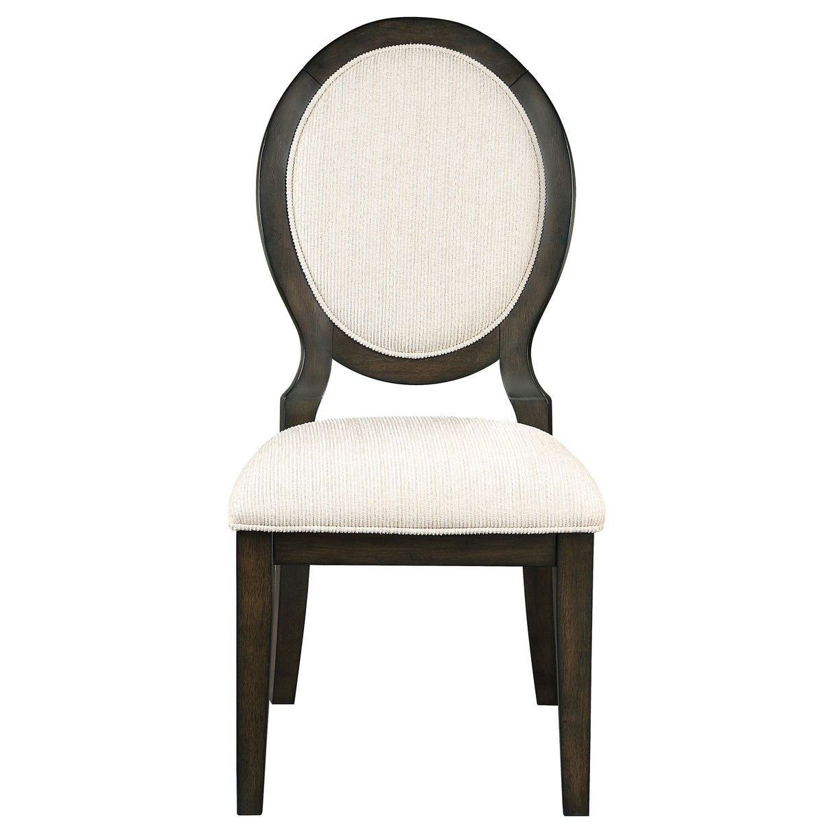Twyla 5-piece 60-inch Round Wood Dining Table Set Dark Cocoa from Coaster - Luna Furniture